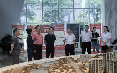 市住房公积金中心深入楼盘开展“走找想促”调研活动